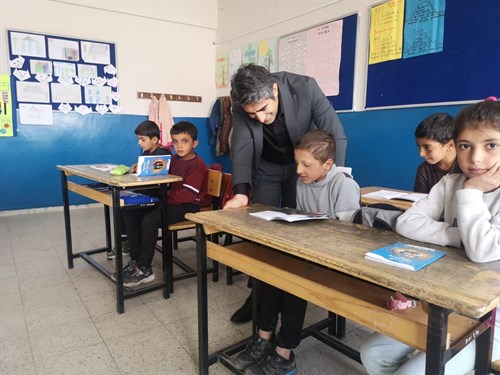 Sayın Kaymakamımız Enis ASLANTATAR İlçemiz Alisofu Köyü İlk ve Ortaokuluna Ziyarette Bulundu