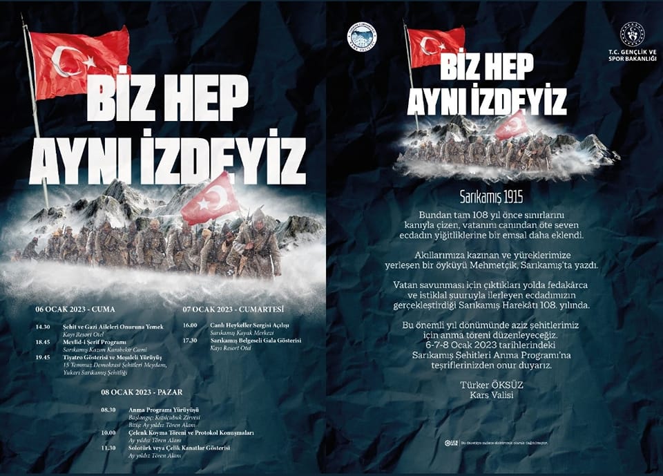 "BİZ HEP AYNI İZDEYİZ"